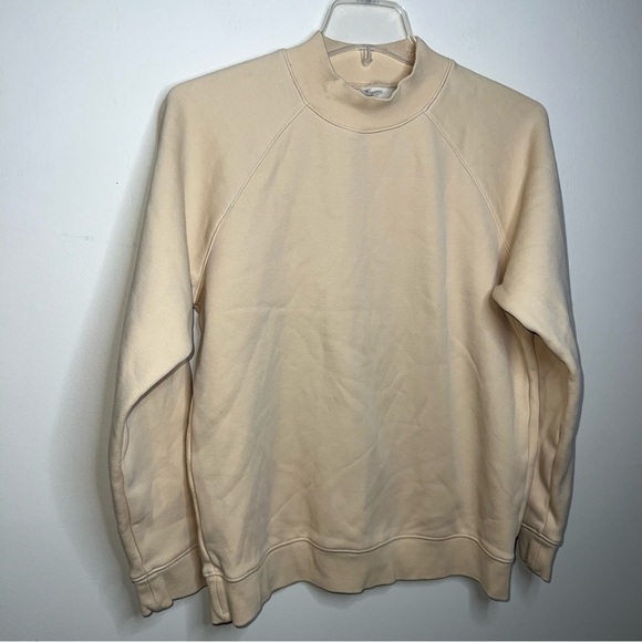 Fabletics James Long-Sleeve Pullover Butter Yellow Size Small - Picture 3 of 12